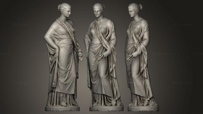 Статуи античные и исторические (Деметра Маттеи, STKA_0171) 3D модель для ЧПУ станка